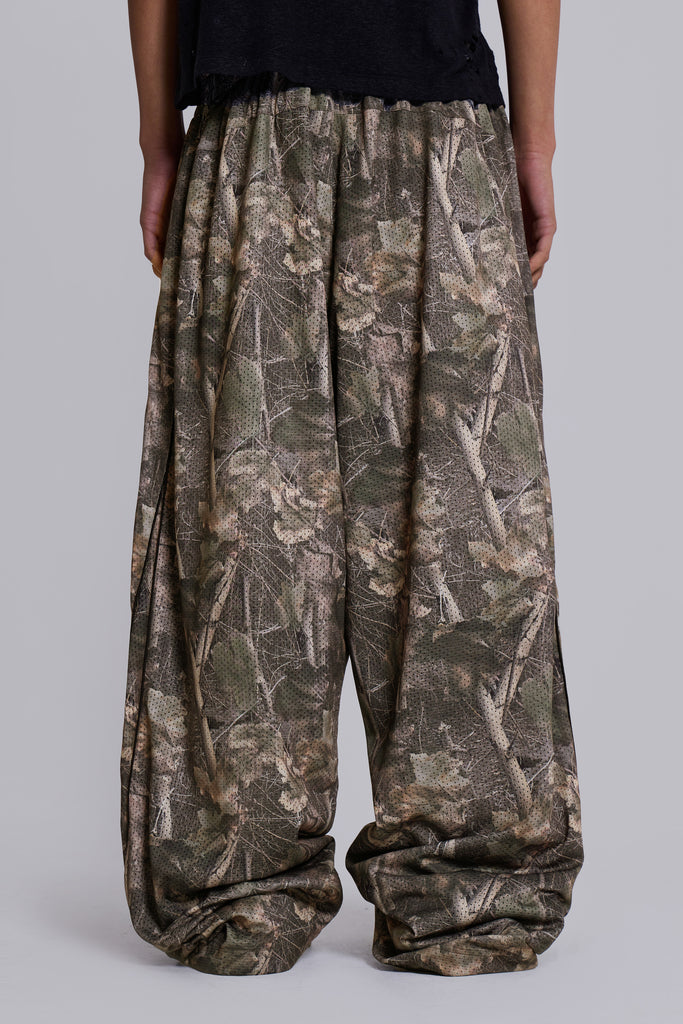 Forest Camo Mesh Vapor Tracksuit Bottoms