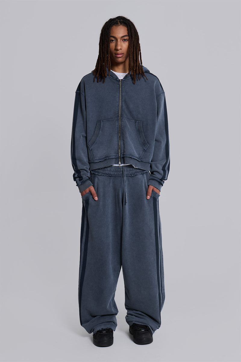 Blue Sporty Baggy Monster Joggers
