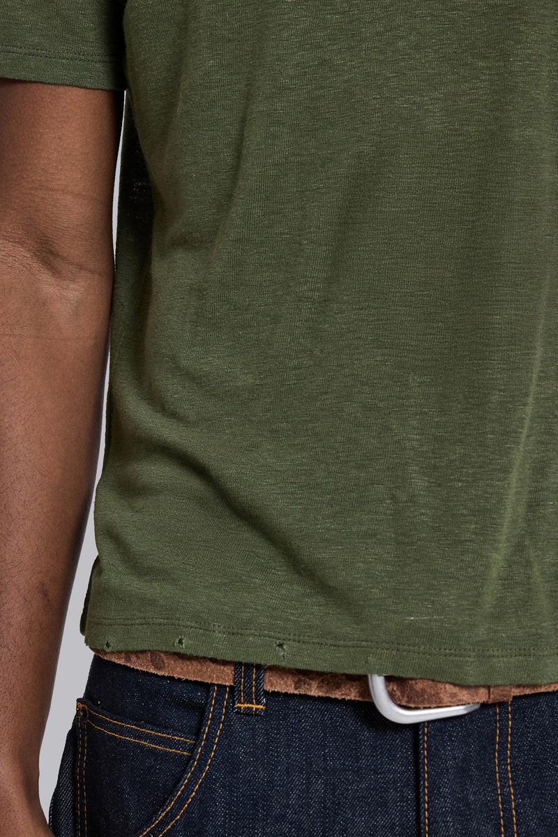 Green Star Sun Faded T-Shirt