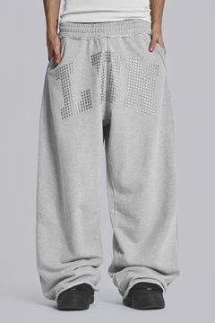 LDN Stud Monster Joggers - L / Grey