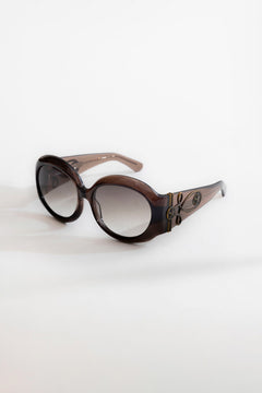 Majorette Oversized Round Sunglasses in Brown - ONE SIZE / Brown