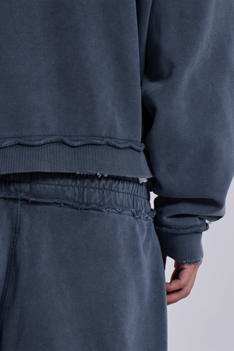 Blue Sporty Baggy Monster Joggers