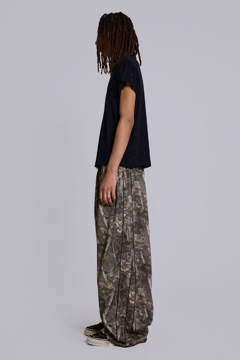 Forest Camo Mesh Vapor Tracksuit Bottoms