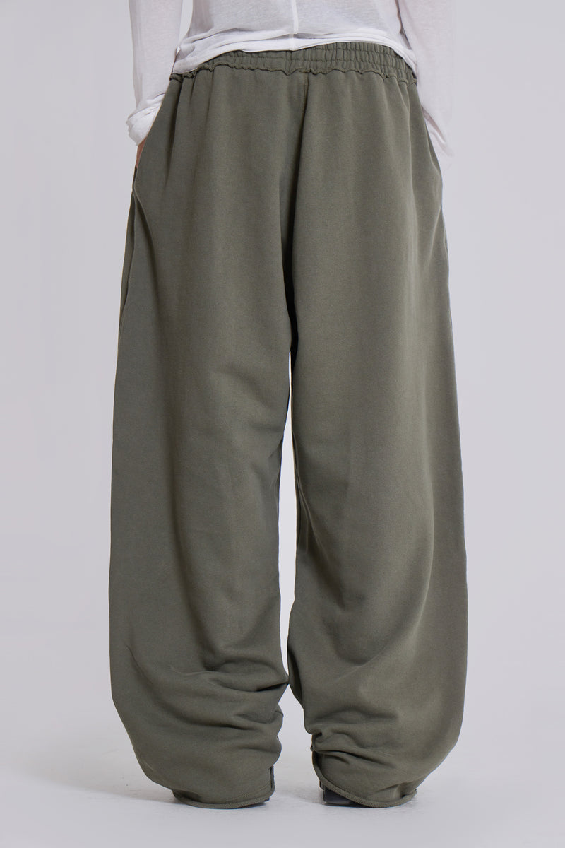 Military Green Baggy Monster Joggers