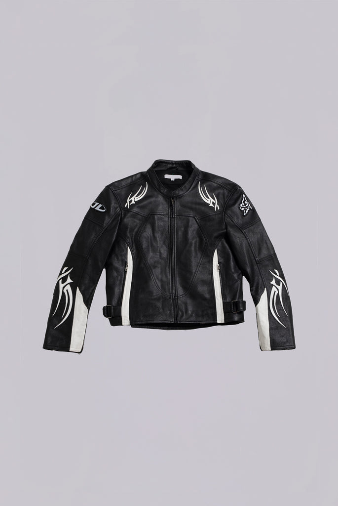 Crash Leather Biker Jacket