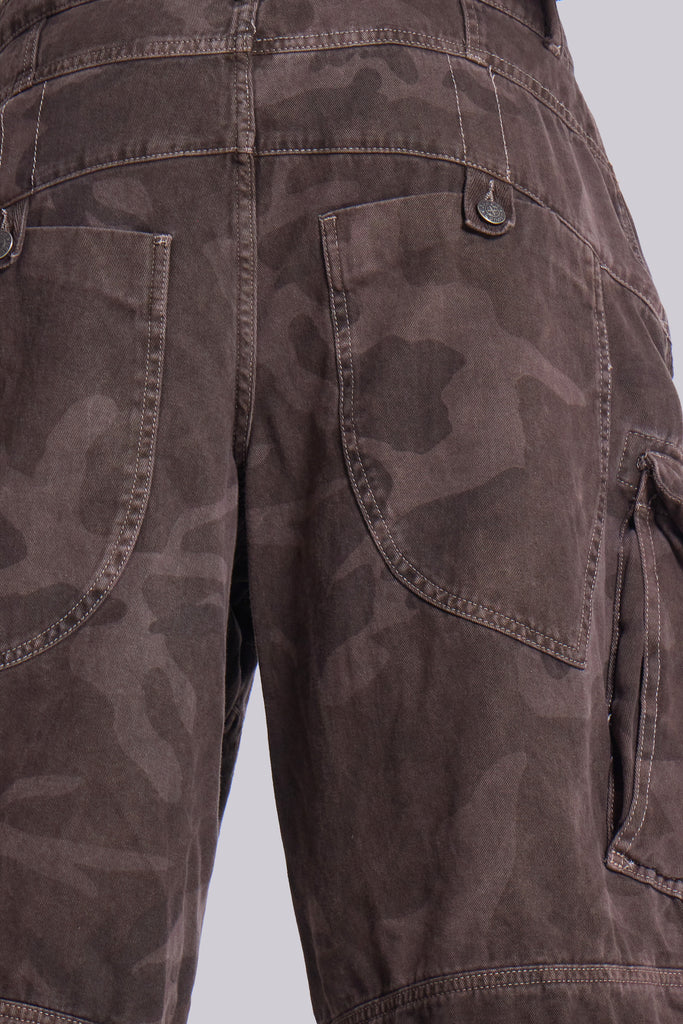 Cadet Brown Camo Shorts