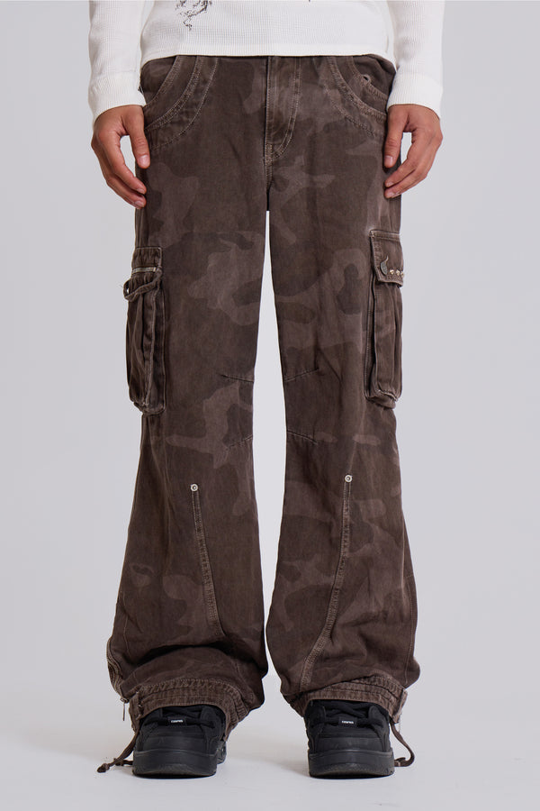 Brown Trooper Cargo Pants