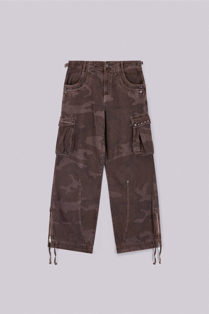 Brown Trooper Cargo Pants