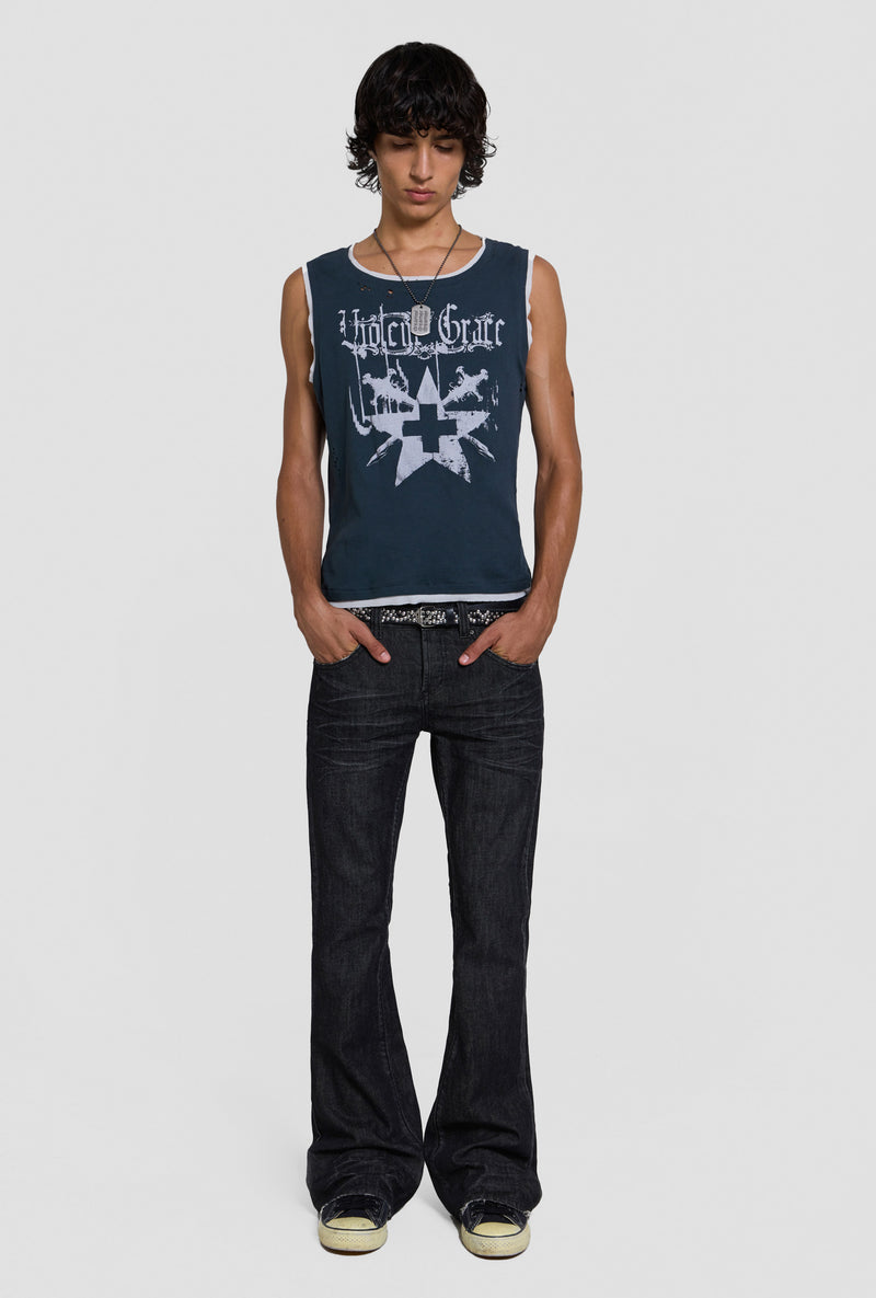 Black Jude Bootcut Jeans