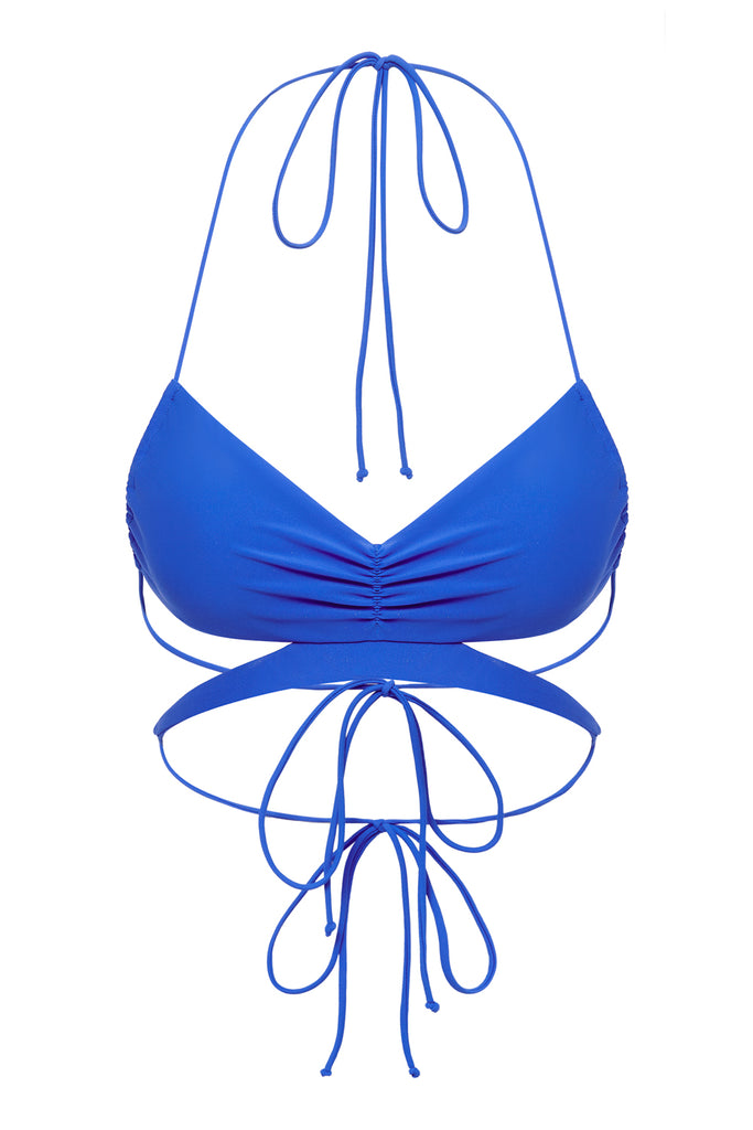 Ziva Ruched Bikini Top
