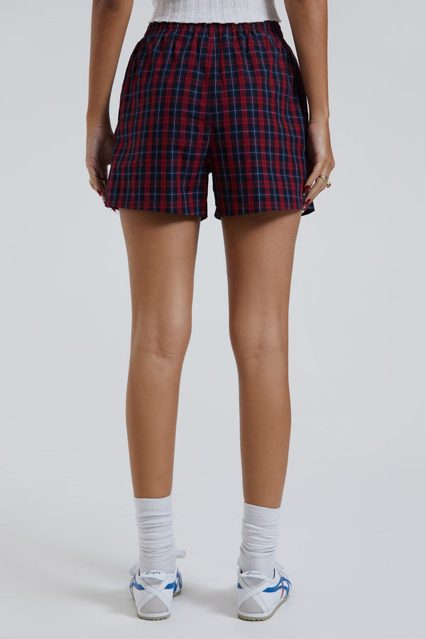 Red Tartan Boxer Short