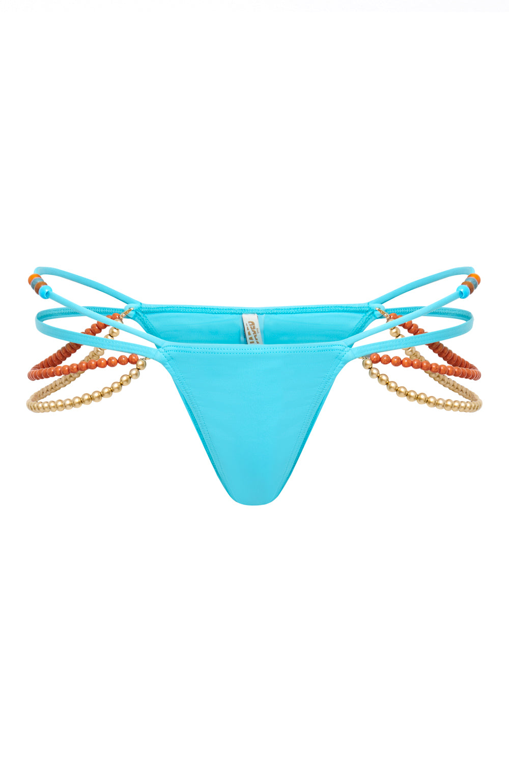 Aurora Micro Bikini Bottoms with Beaded Trim