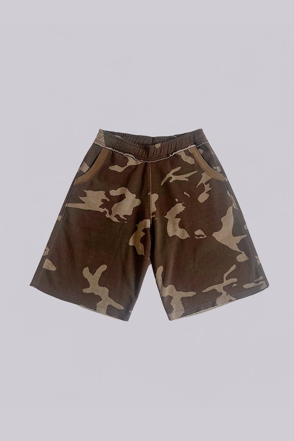 Camo Monster Jogger Shorts