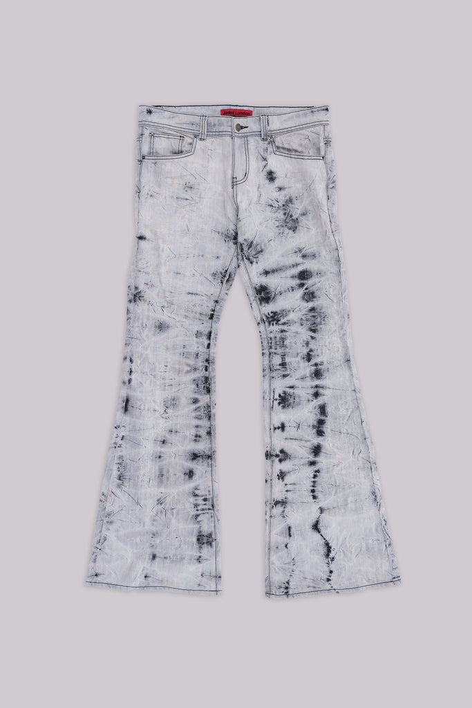 Grey Tie Dye Drift Jeans
