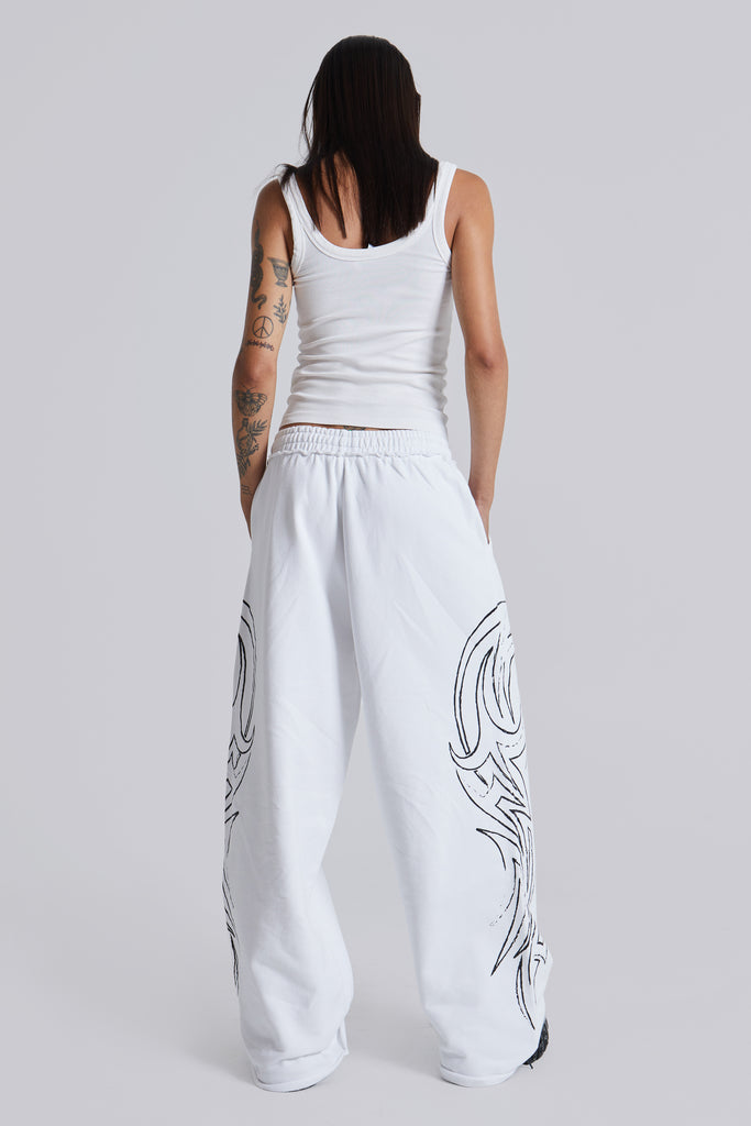 White Blade Joggers