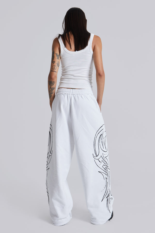 White Blade Joggers