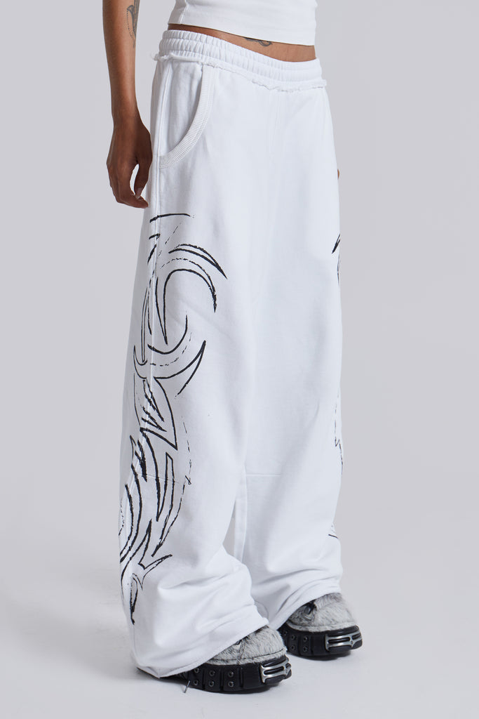 White Blade Joggers