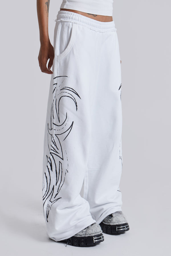 White Blade Joggers