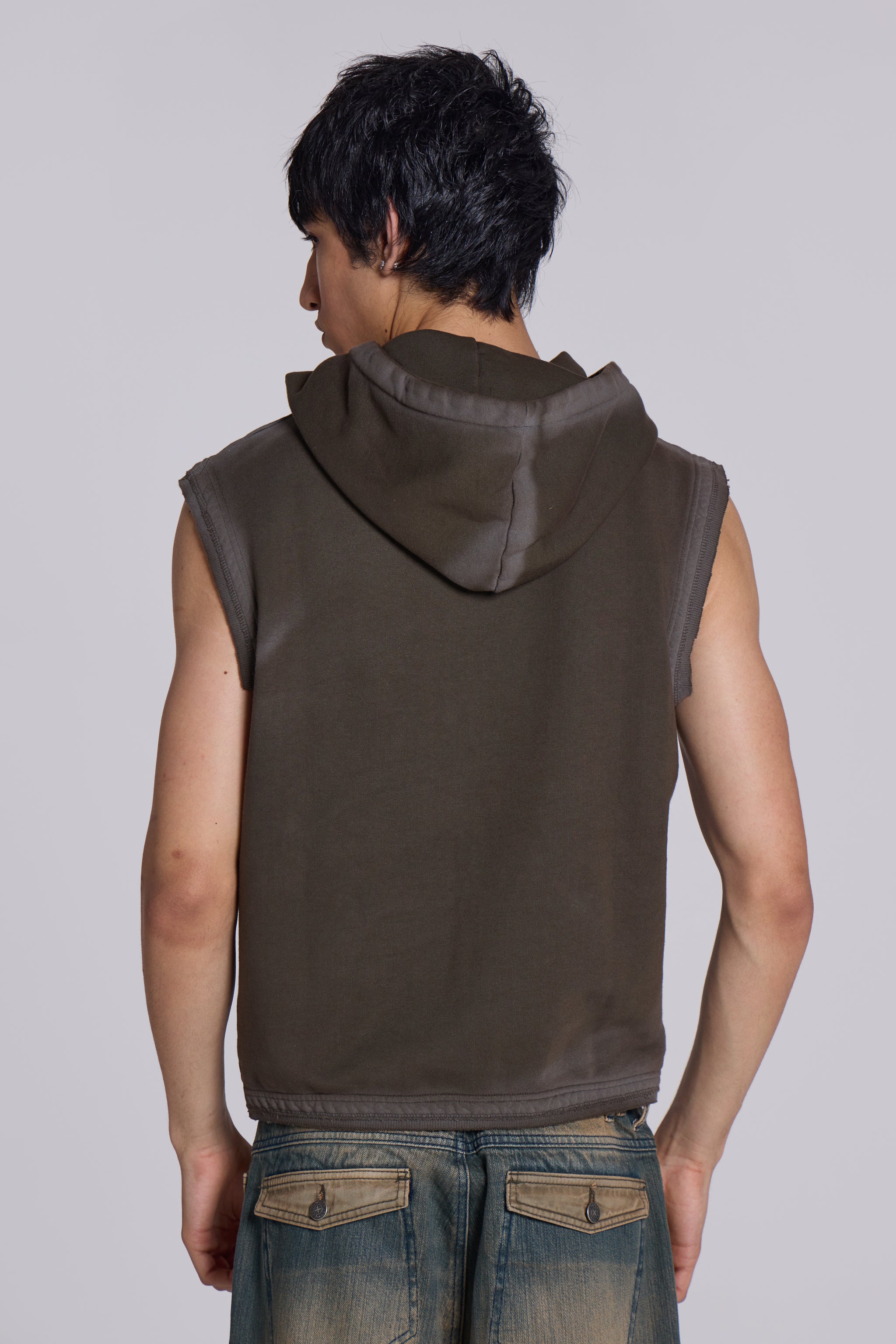 Anti Sleeveless Hoodie