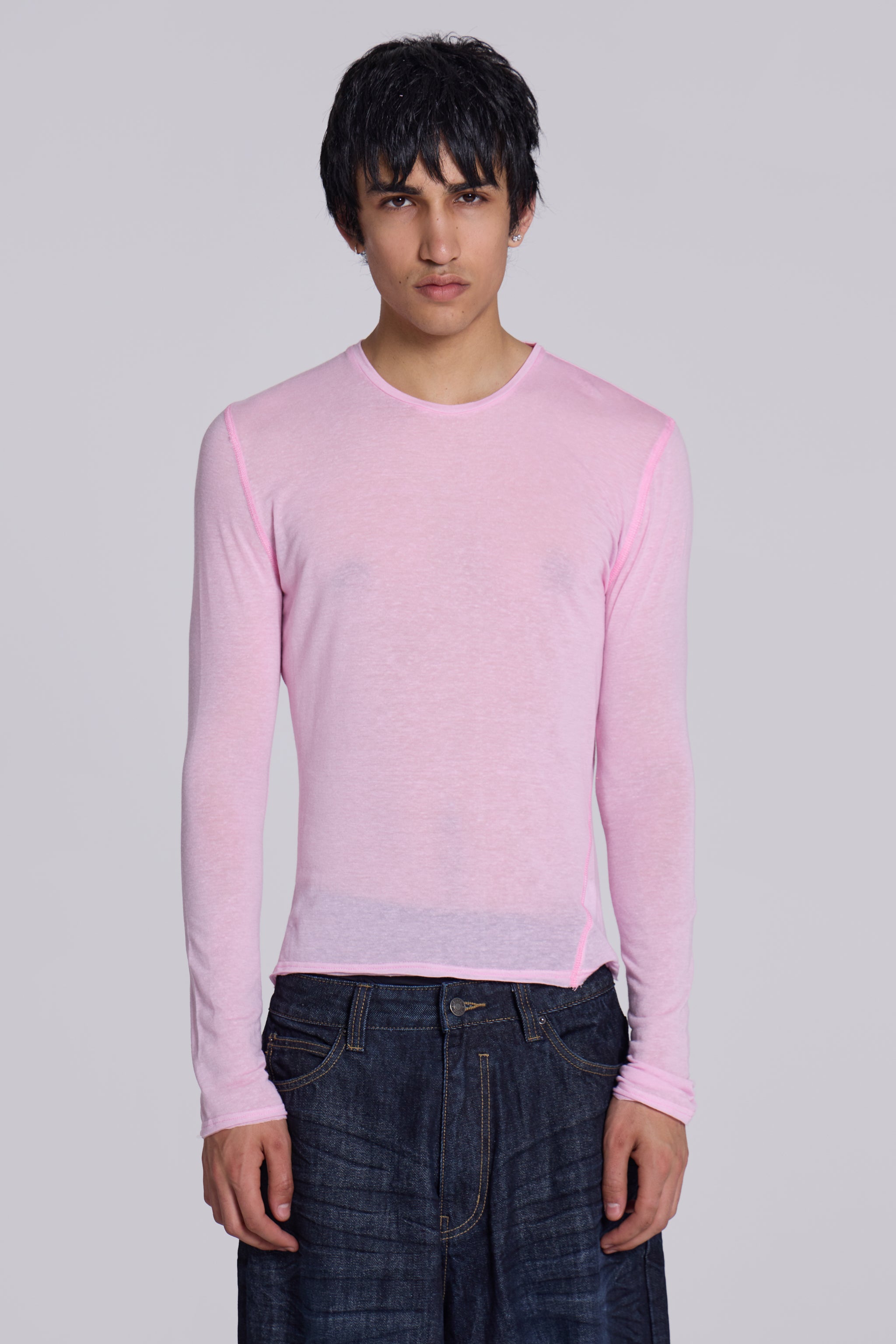 Pink Mist Long Sleeve Top