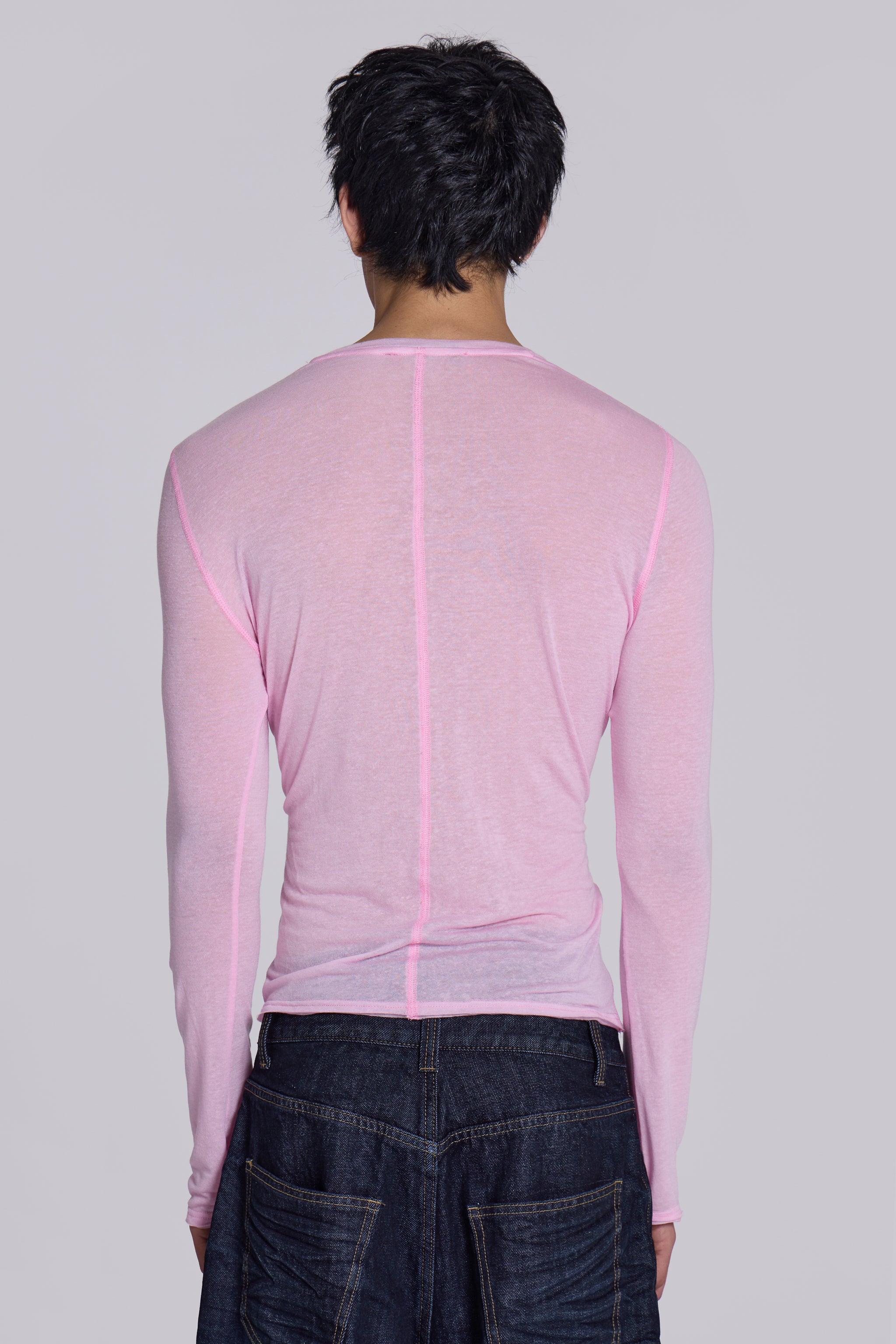 Pink Mist Long Sleeve Top