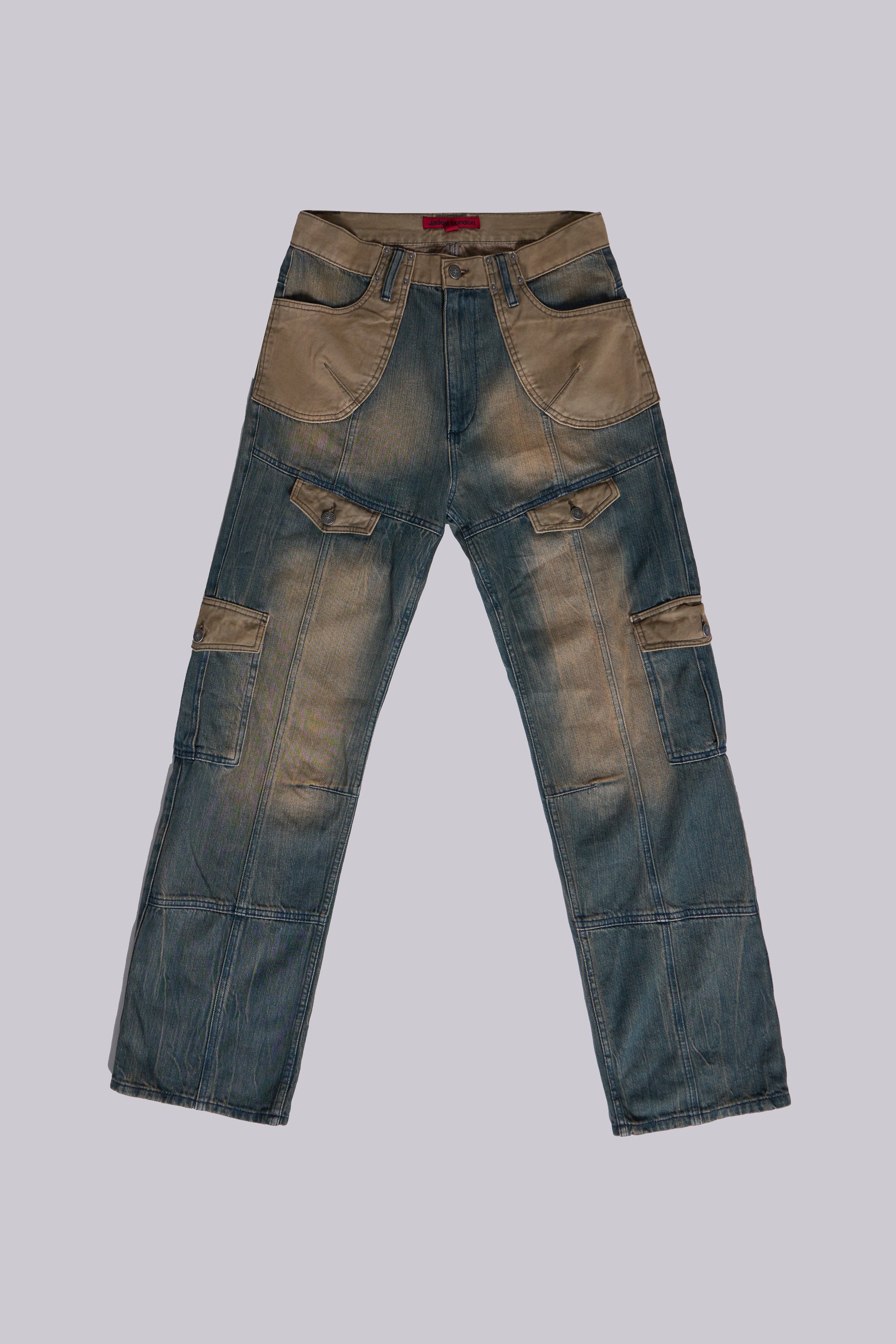 '07 Contrast Cargo Jeans