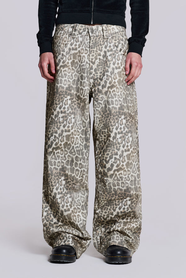 Leopard Fade Colossus Jeans