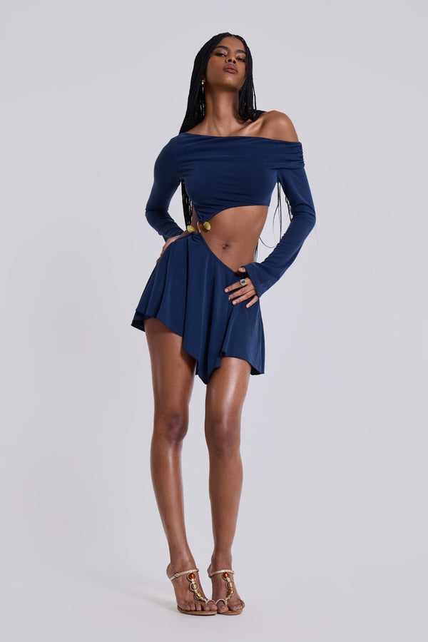 PrettyLittleThing, Skirts, Nwt Plt Shape Stretch Woven Seam Detail Micro  Mini Skirt In Khaki Size Us 4