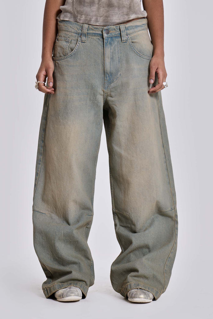 【国内希少】JADED LONDON Colossus Fit Jeans Shop Light Wash Colossus Fit Jeans | Jaded London | Clothing