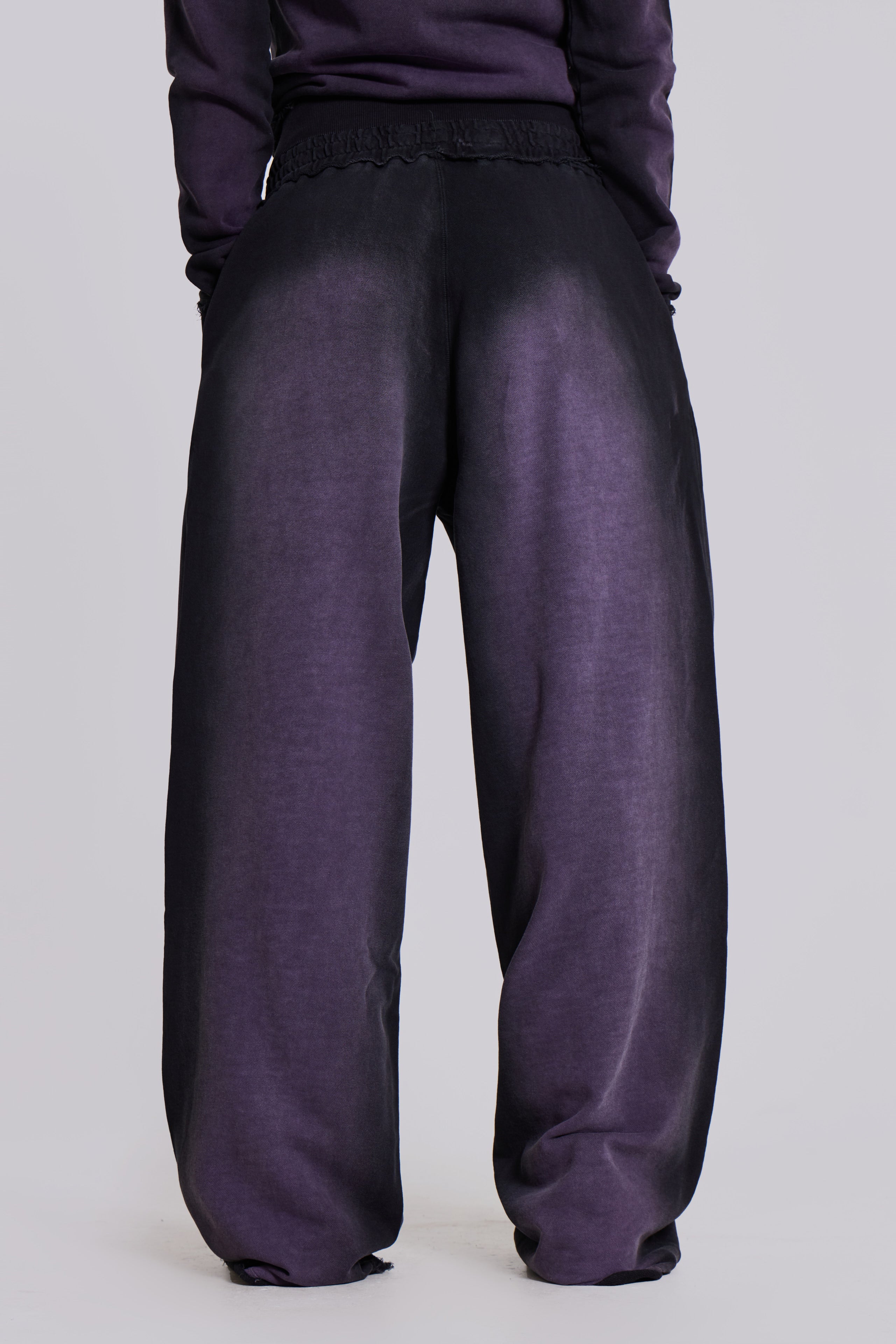 Deep Purple Fade Baggy Monster Joggers