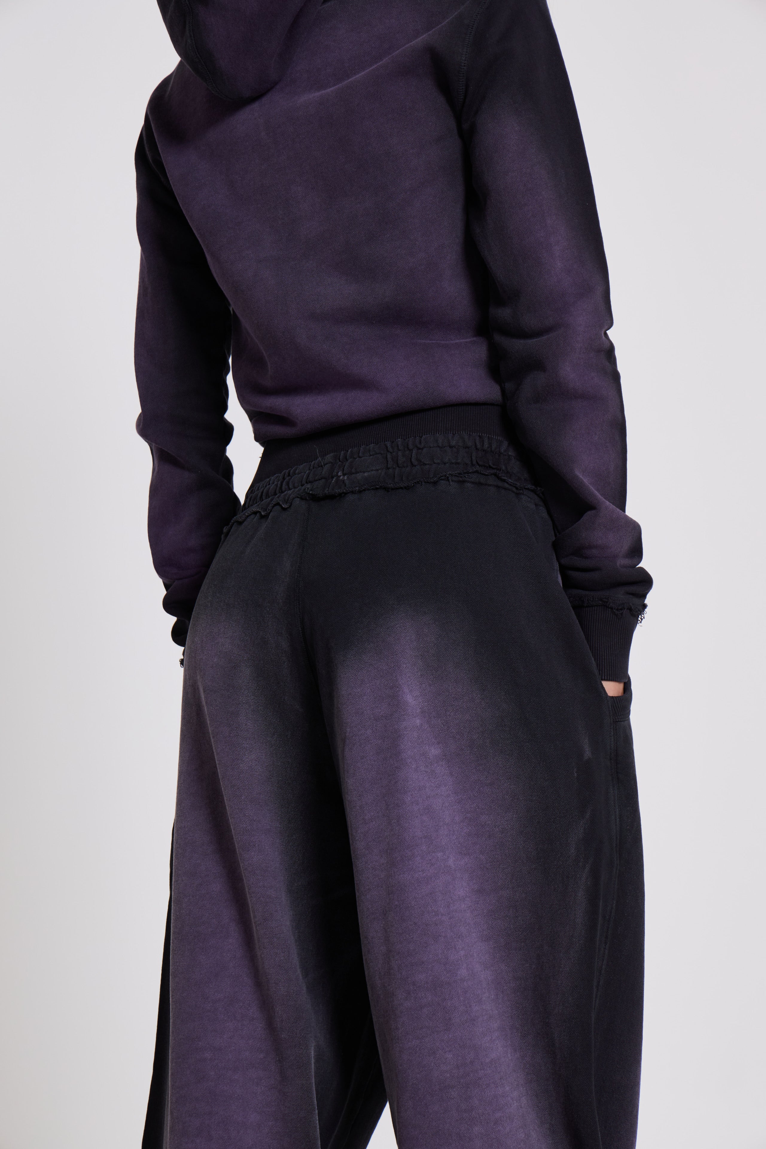 Deep Purple Fade Baggy Monster Joggers