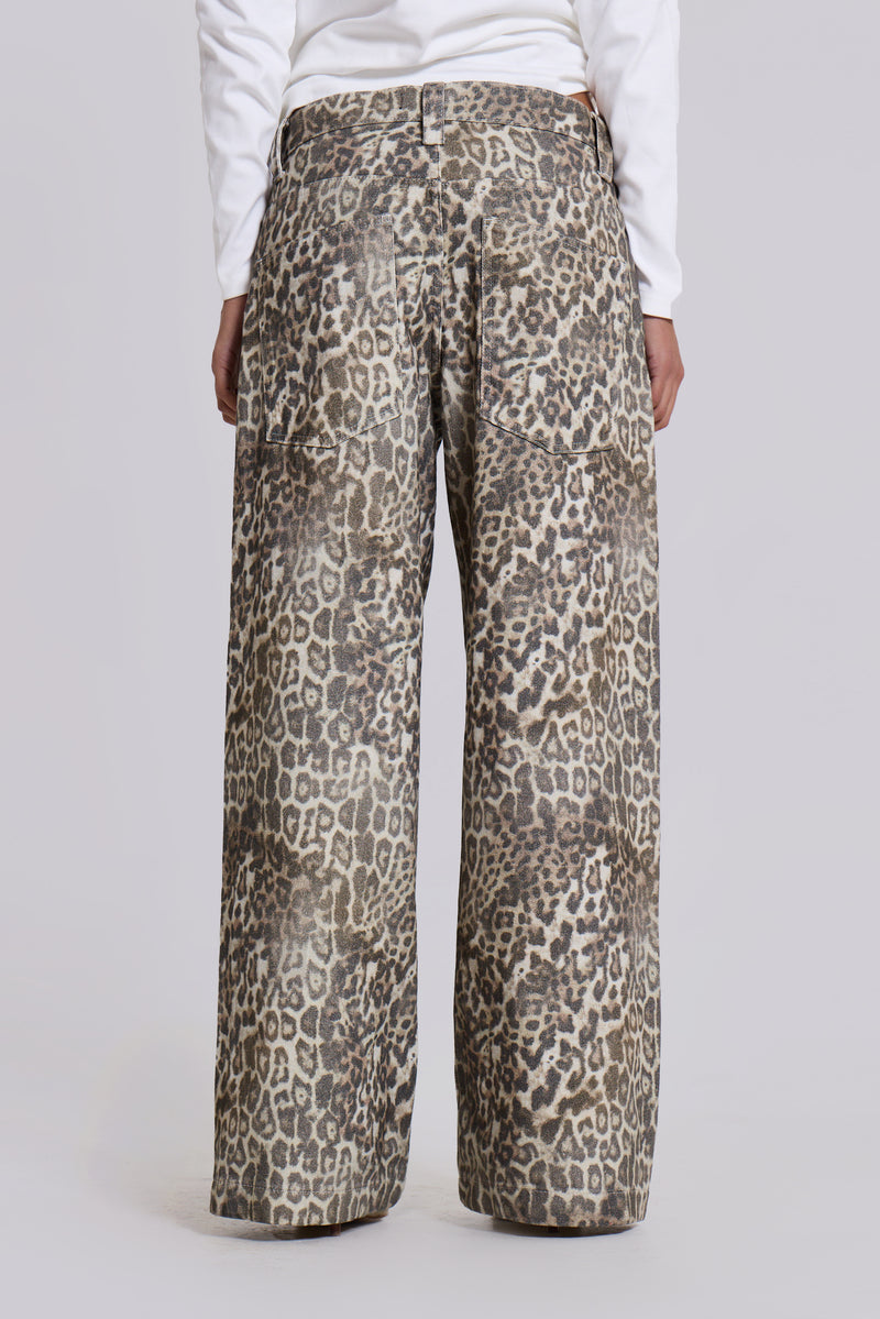 Leopard Fade Colossus Jeans