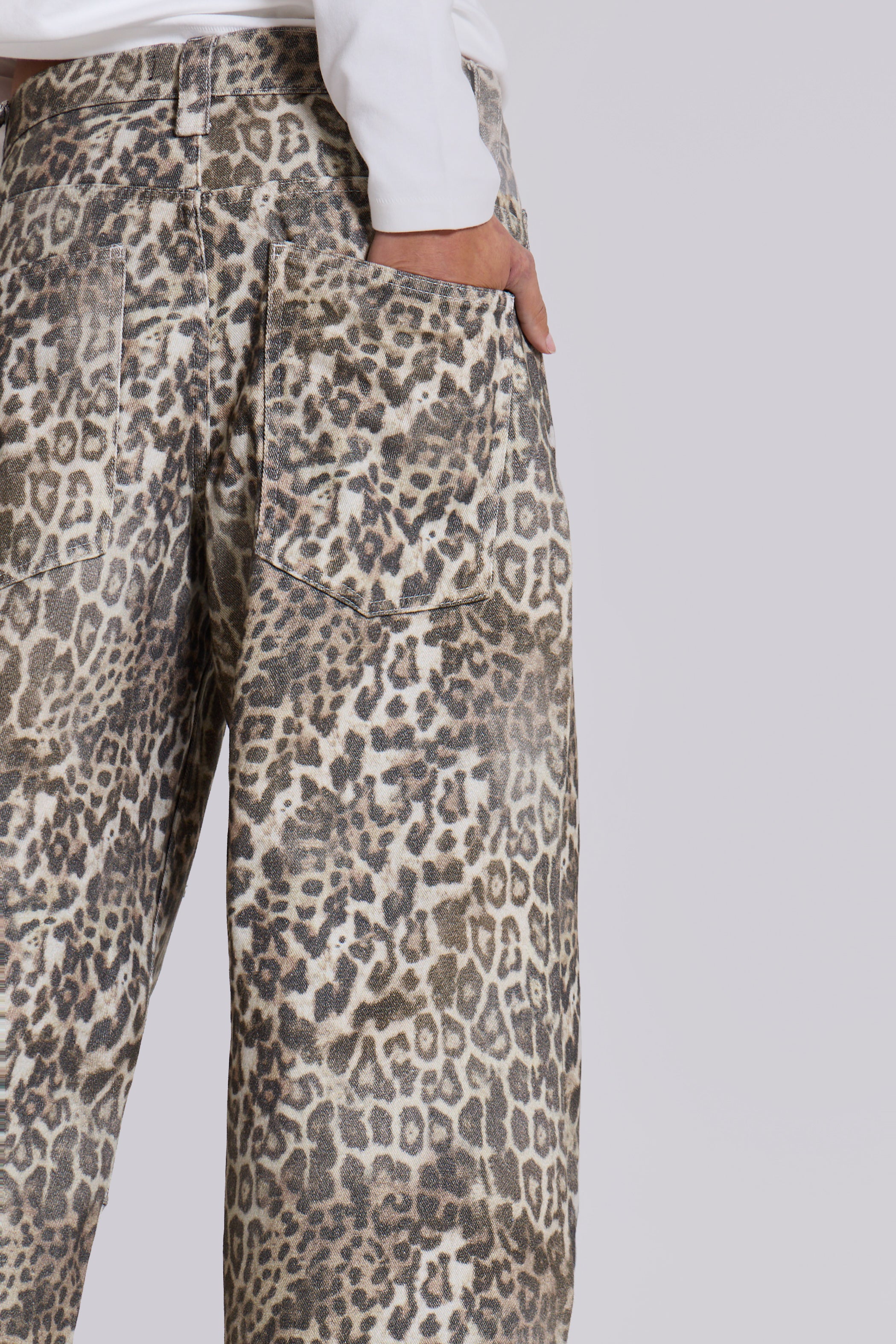 Leopard Fade Colossus Jeans