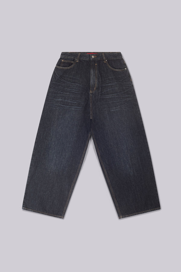 Indigo Low Rise Colossus Baggy Jeans