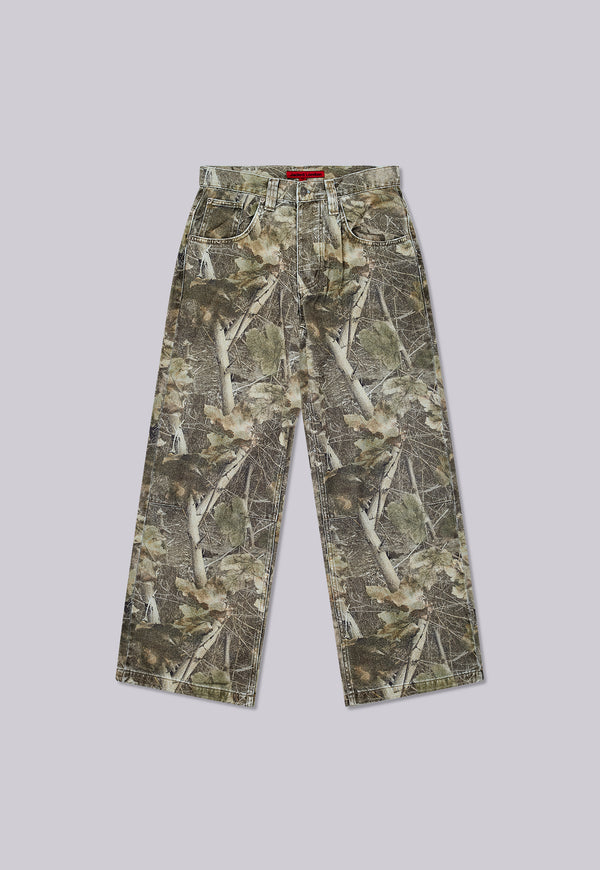 Woodland Camo Colossus Baggy Jeans