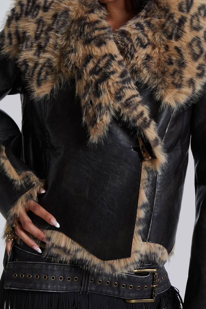 Seone Faux Fur Jacket