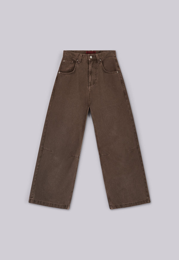 Washed Brown Colossus Jeans