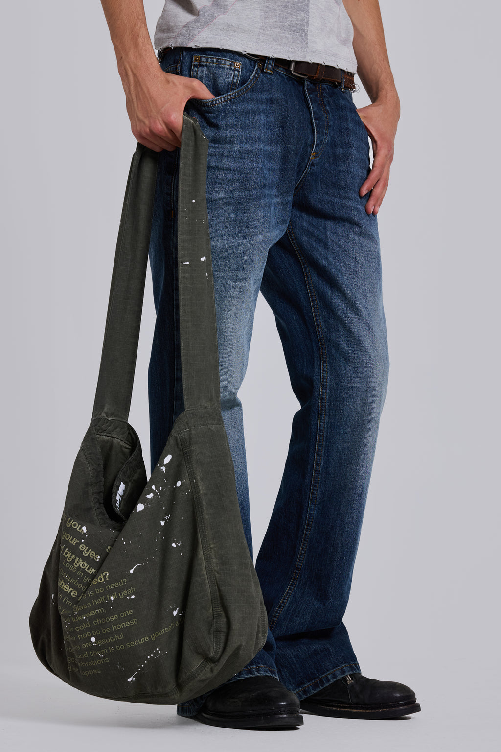 バッグ Jaded London Shaggy Sling bag Lost Sling Bag | Jaded London | Clothing
