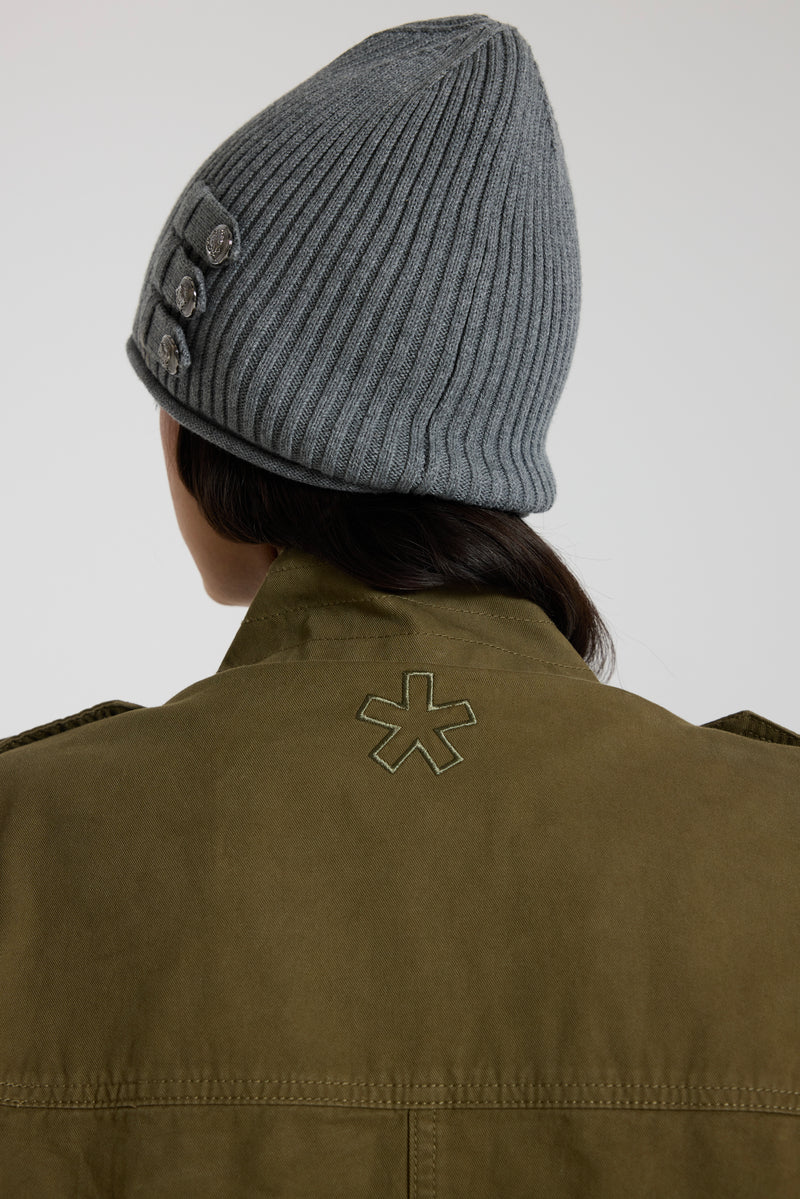 Drummer Slouchy Knit Beanie