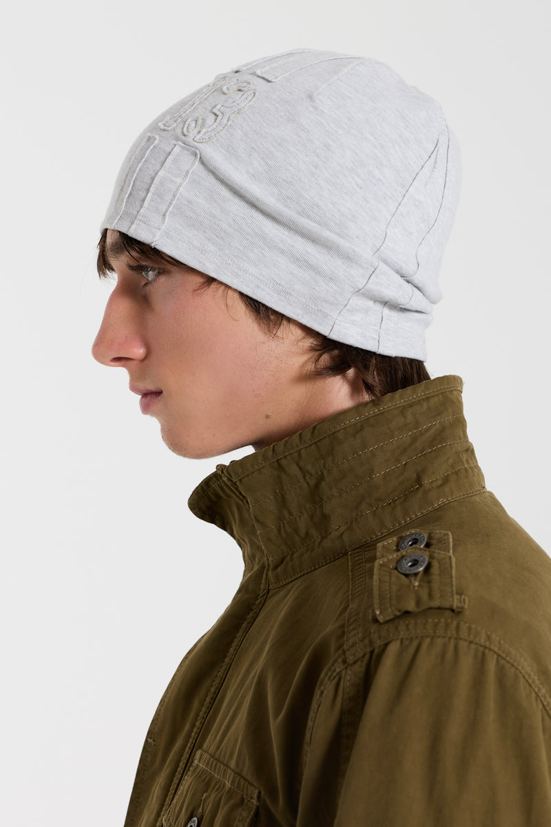 League Grey Marl Beanie
