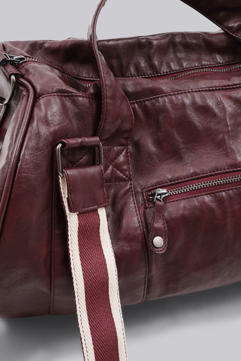 Momentum Red Duffel Bag