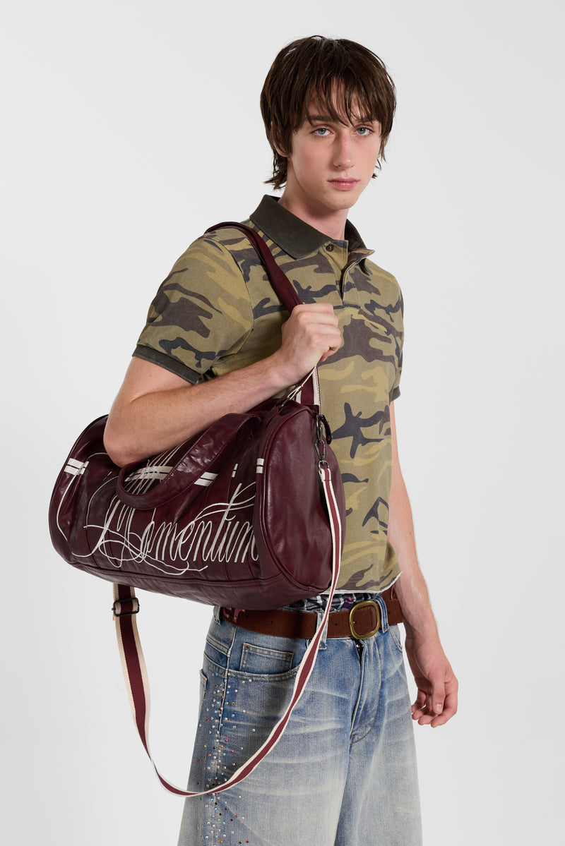 Momentum Red Duffel Bag