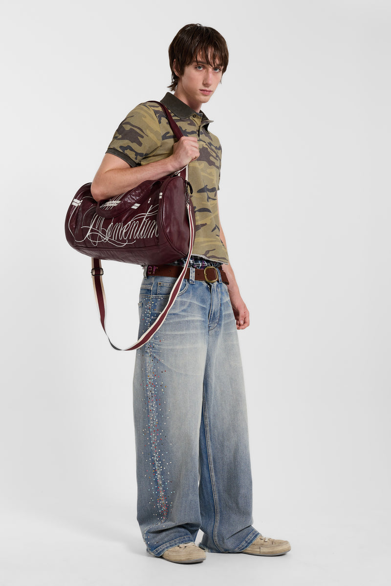 Momentum Red Duffel Bag