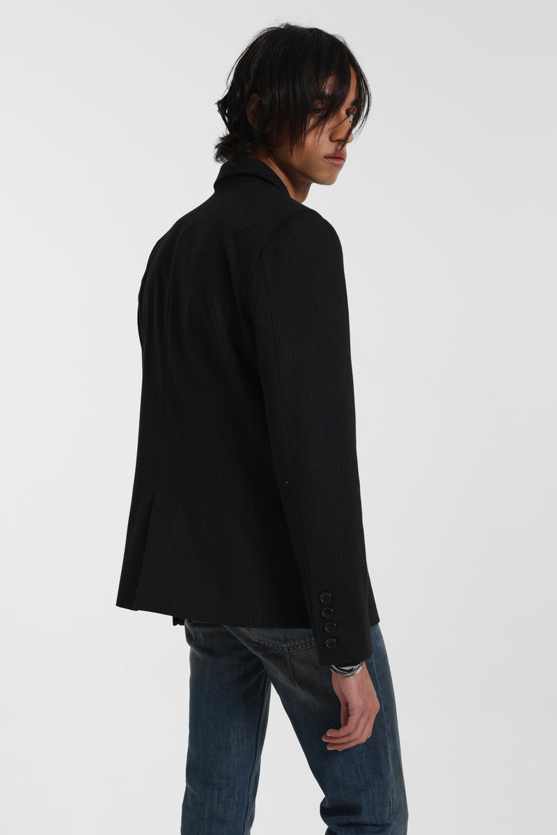 Libertine Pinstripe Slim Fit Blazer
