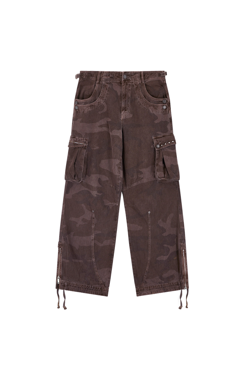 Brown Trooper Cargo Pants
