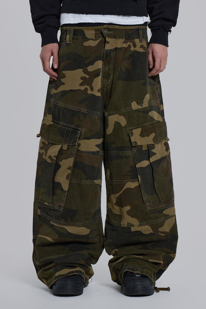 Camo Cadet Cargo | Jaded London | Clothing
