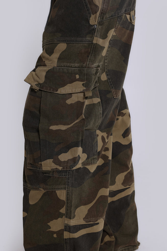 Camo Cadet Cargo Jaded London