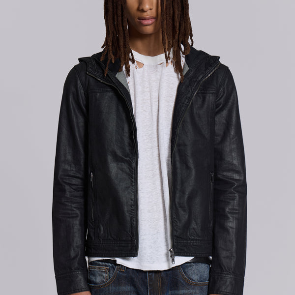 Bedrock Waxed Denim Jacket | Jaded London | Clothing