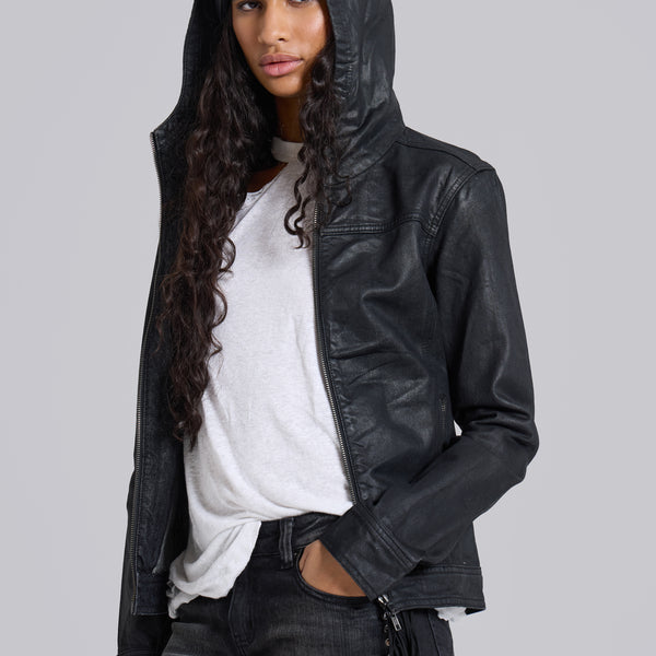 Bedrock Waxed Denim Jacket | Jaded London | Clothing