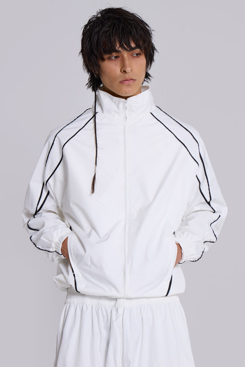 White Vapor Tracksuit Top